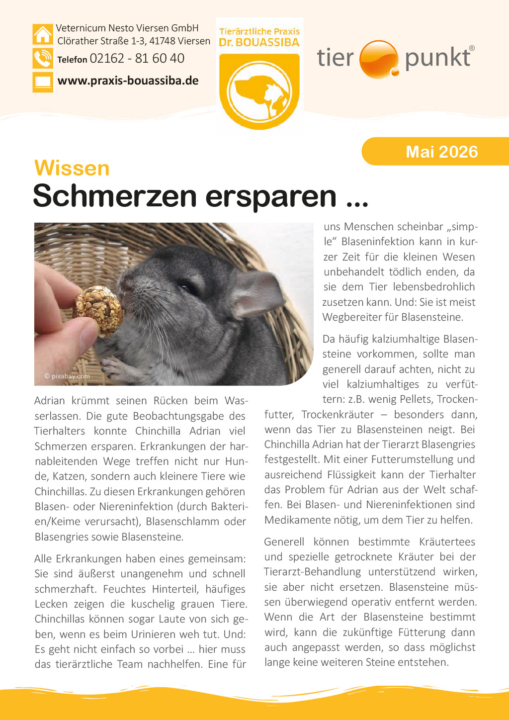 Tierpunkt Mai 2026